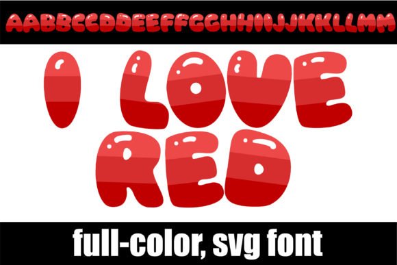 I Love Red Font - Featured Image