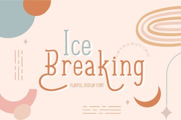 Ice Breaking Font - Featured Image