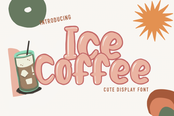 Ice Coffee Font - Featured Image