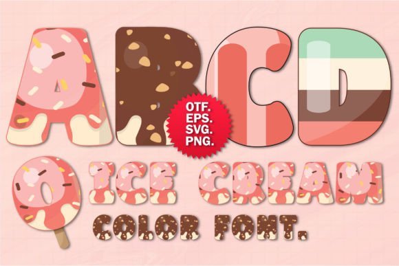 Ice Cream Font - Featured Image