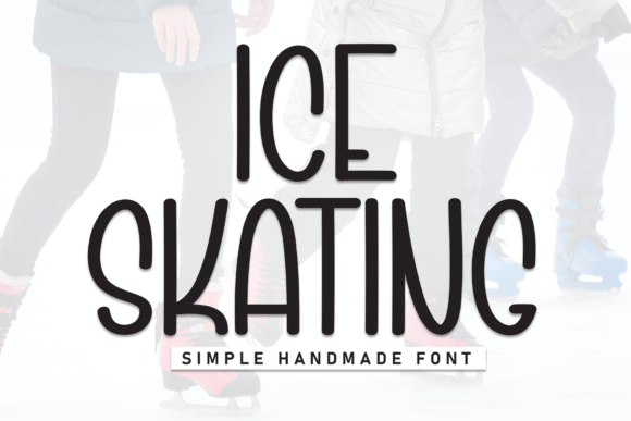 Ice Skating Font - Featured Image