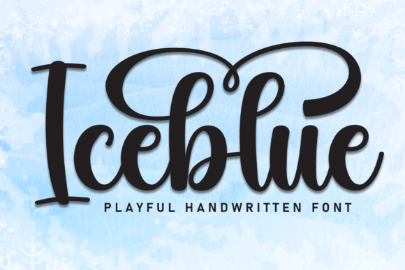 Iceblue Font - Featured Image