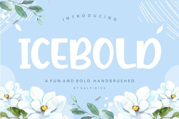 Icebold Font - Featured Image