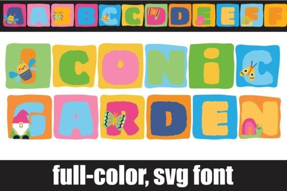 Iconic Garden Font - Featured Image