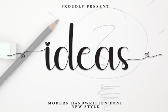 Ideas Font - Featured Image