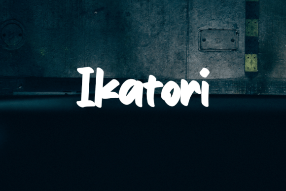 Ikatori Font - Featured Image