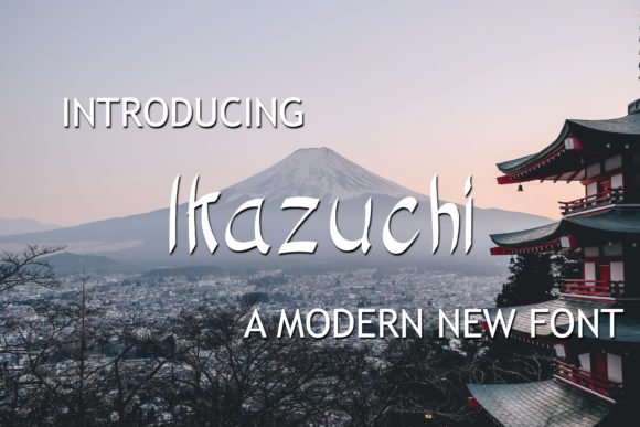 Ikazuchi Font - Featured Image