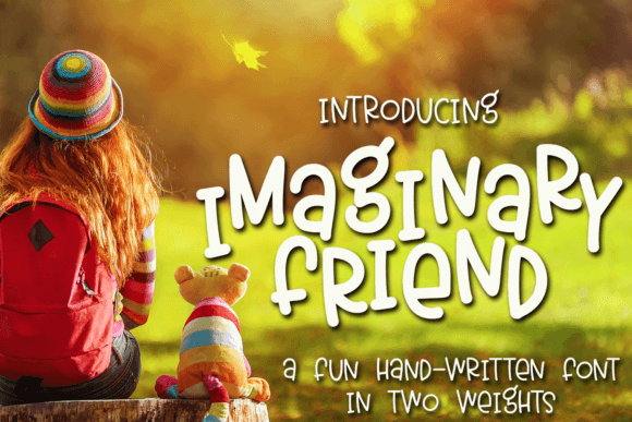 Imaginary Friend Font - Featured Image