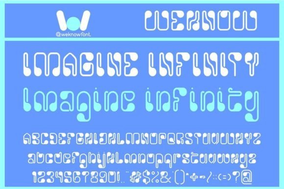 Imagine Infinity Font - Featured Image