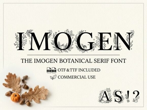 Imogen Font - Featured Image
