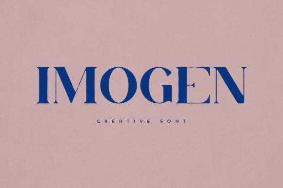 Imogen Font - Featured Image