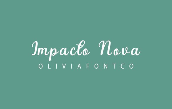 Impacto Nova Font - Featured Image
