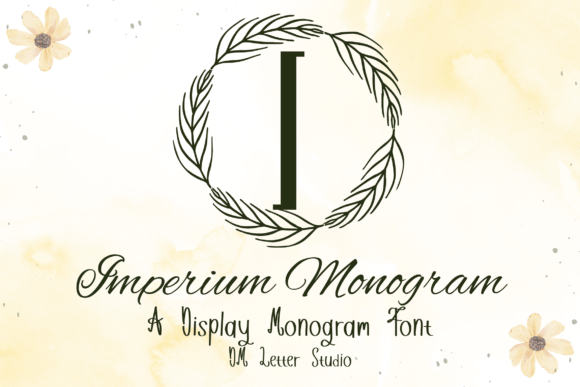 Imperium Monogram Font - Featured Image