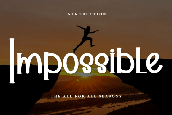 Impossible Font - Featured Image