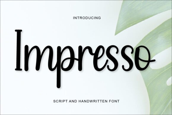 Impresso Font - Featured Image