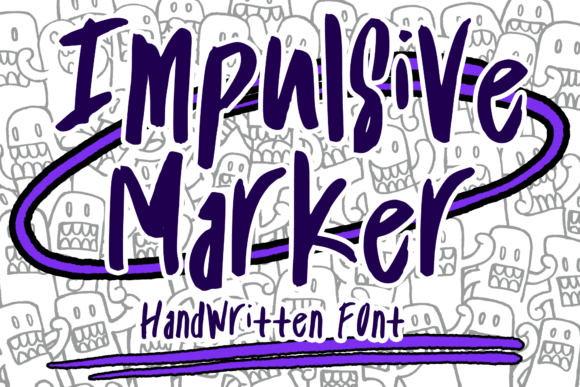 Impulsive Marker Font - Featured Image