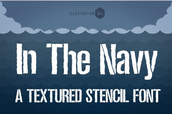 In the Navy Font - Featured Image