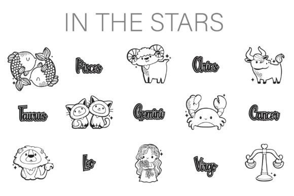 In the Stars Dingbats Font - Featured Image