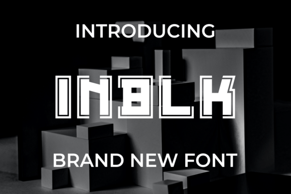 Inblk Font - Featured Image