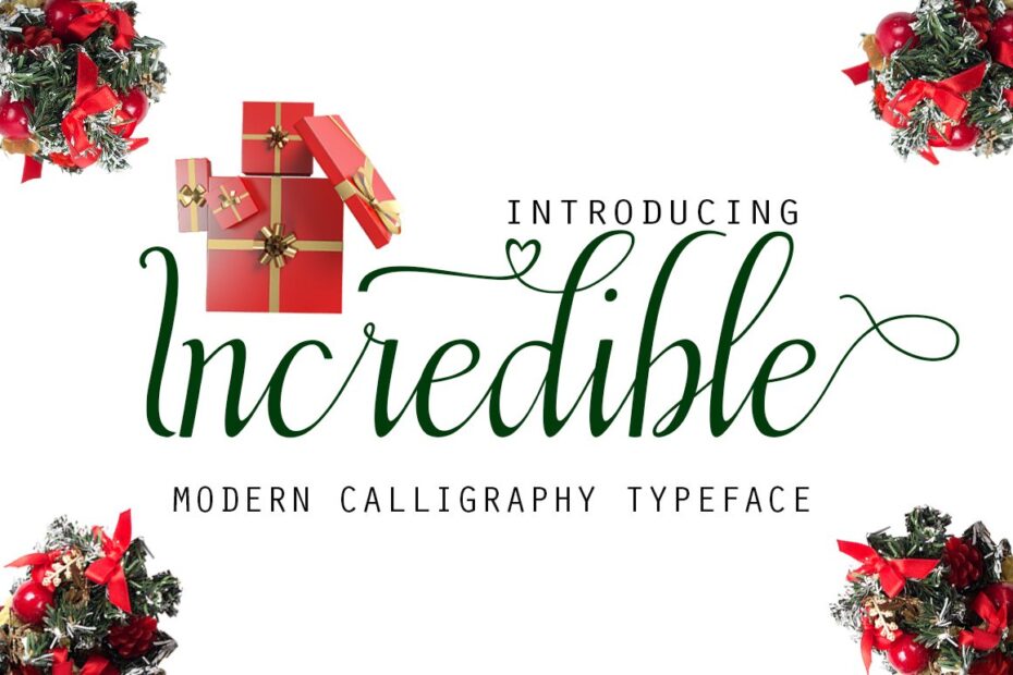 Incredible Font - Featured Image