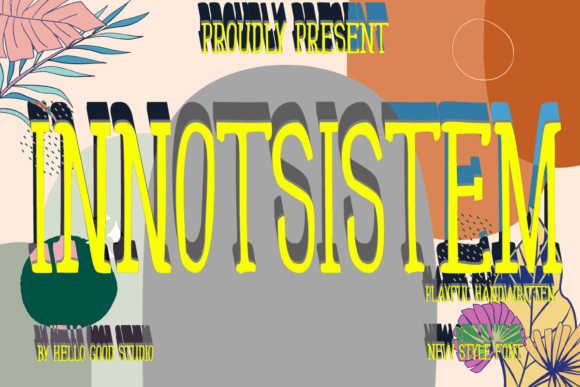Innotsistem Vol 1 Font - Featured Image