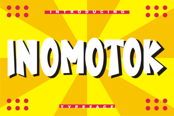 Inomotok Font - Featured Image