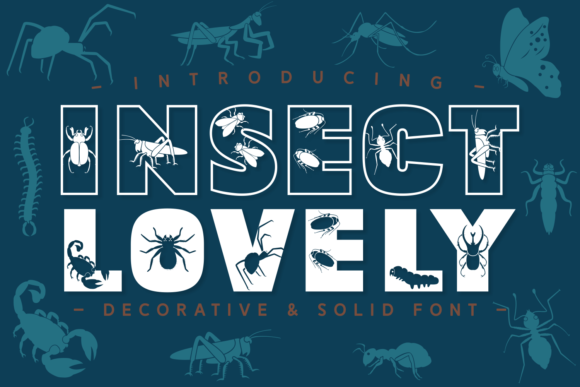 Insect Lovely Font - Featured Image