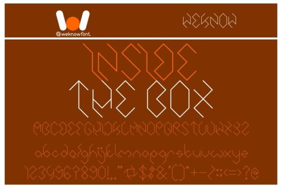 Inside the Box Font - Featured Image