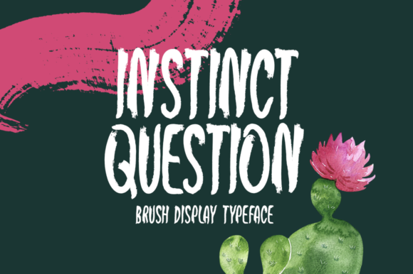 Instinct Question Font - Featured Image