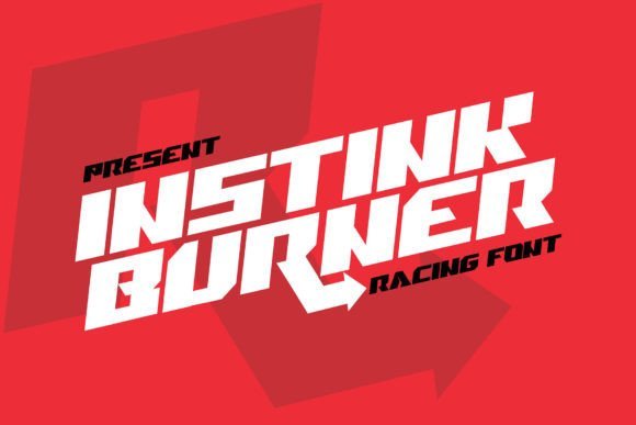 Instink Burner Font - Featured Image