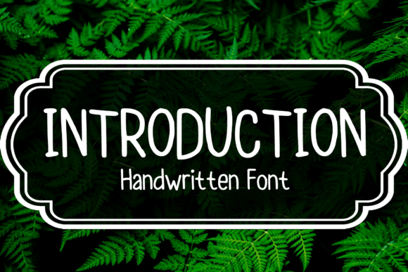 Introduction Font - Featured Image