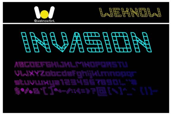 Invasion Font - Featured Image