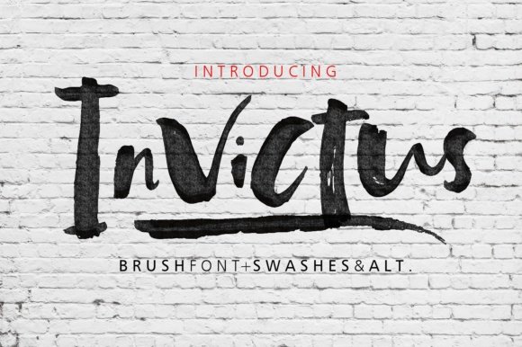 Invictus Font - Featured Image