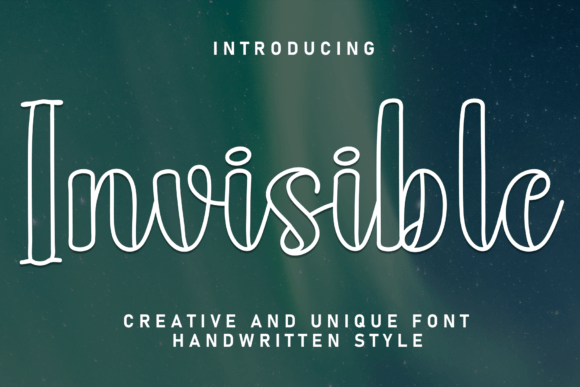 Invisible Font - Featured Image
