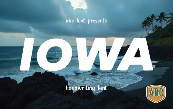 Iowa Font - Featured Image