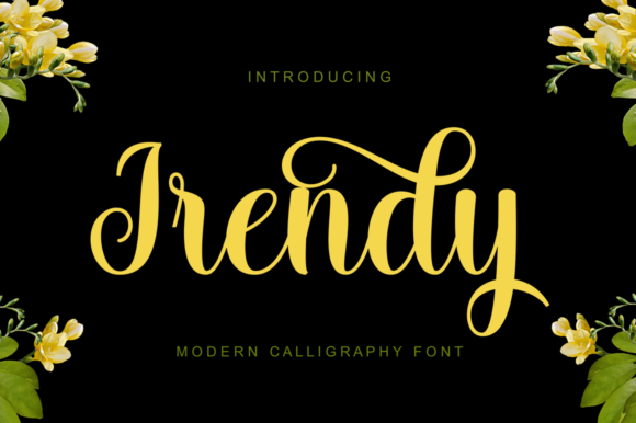 Irendy Font - Featured Image