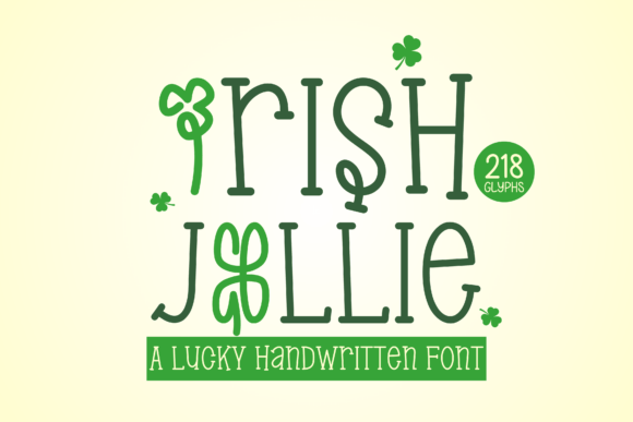 Irish Jollie Font - Featured Image
