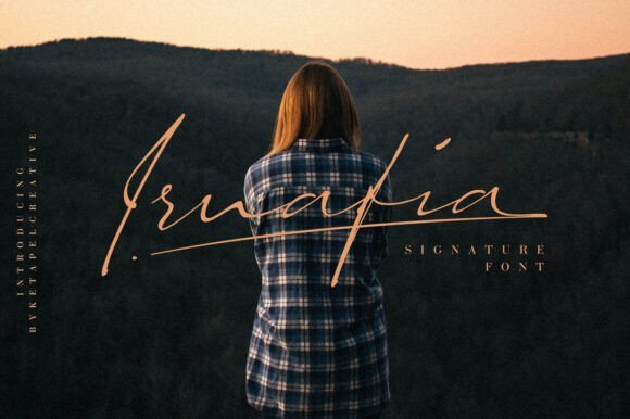 Irnafia Font - Featured Image