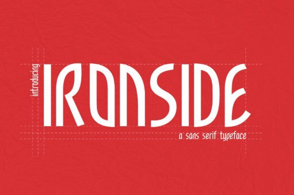 Ironside Font - Featured Image