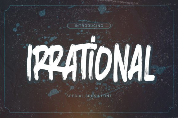 Irrational Font - Featured Image