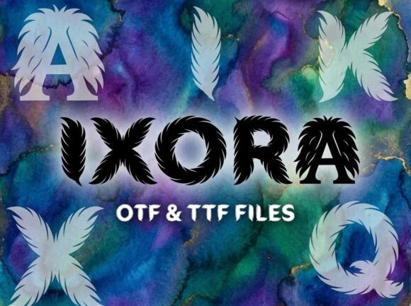 Ixora Font - Featured Image