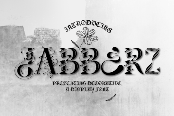 Jabberz Display Font - Featured Image