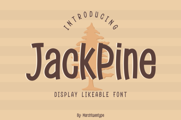 Jack Pine Font - Featured Image