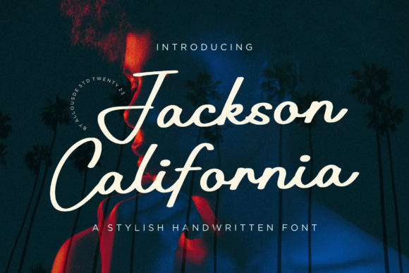 Jackson California Font - Featured Image