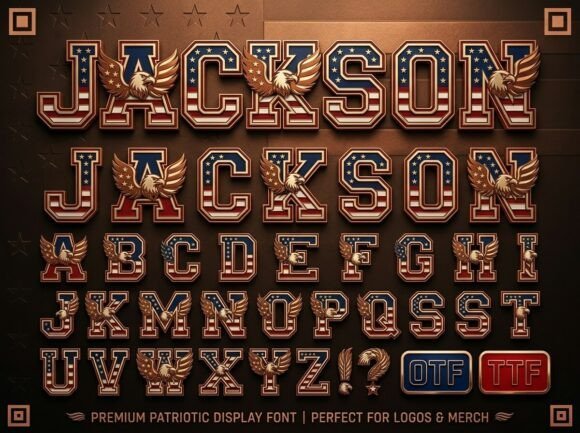 Jackson Font - Featured Image