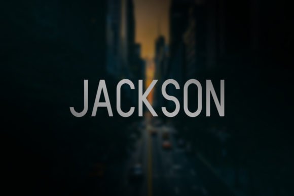 Jackson Font - Featured Image