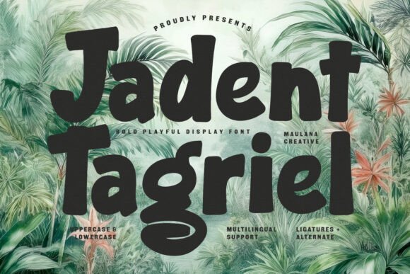 Jadent Tagriel Font - Featured Image