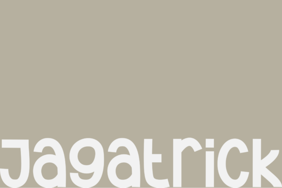 Jagatrick Font - Featured Image