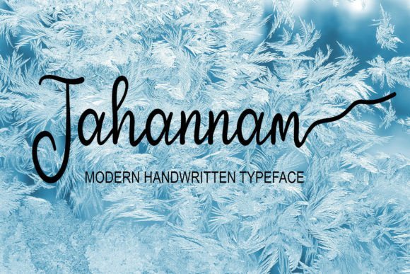 Jahannam Font - Featured Image