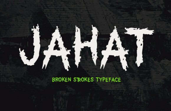 Jahat Font - Featured Image